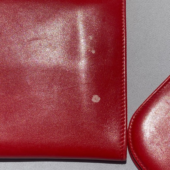 Aut. Dolce & Gabbana red wallet & passport holder - Picture 8 of 8